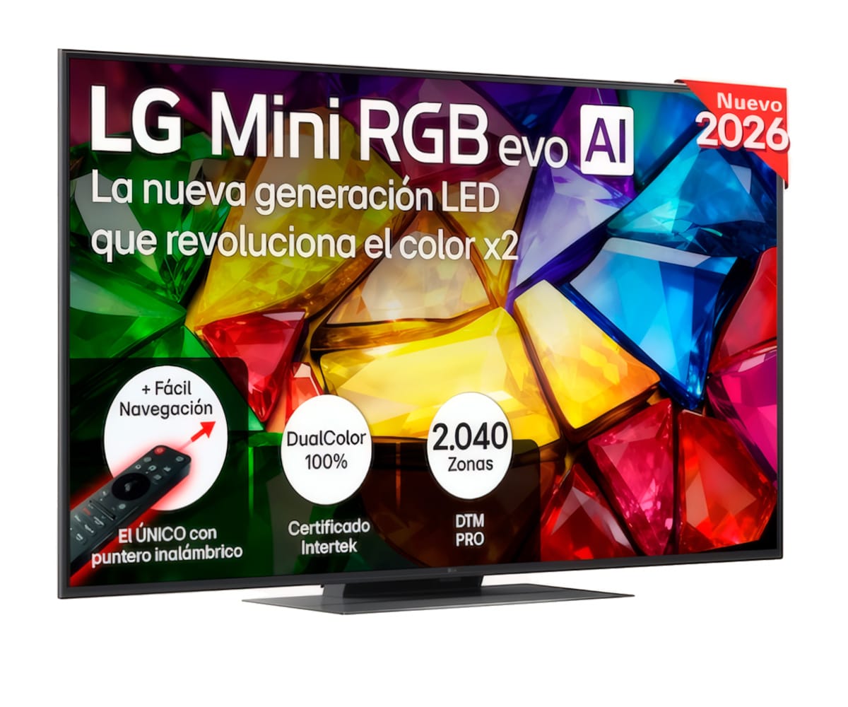 LG MINI RGB AI MRGB87 / TELEVISOR SMART TV 50" MINI RGB 4K UHD