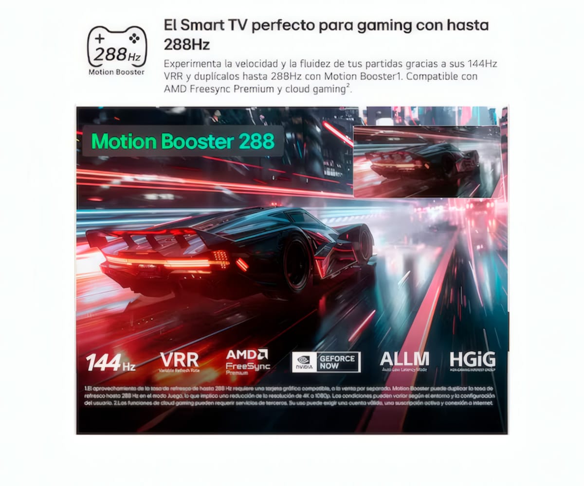 LG MINI RGB AI MRGB87 / TELEVISOR SMART TV 86" MINI RGB 4K UHD - detalle