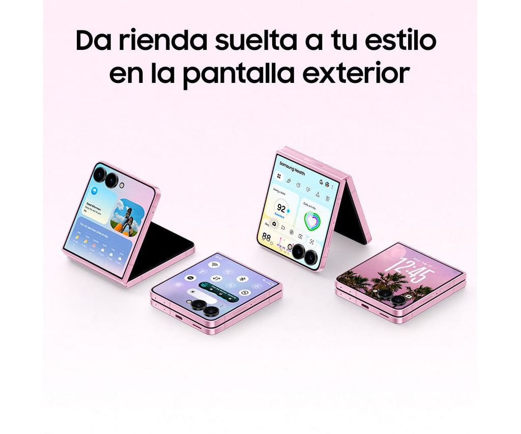 SAMSUNG GALAXY Z FLIP8 5G BLANCO / 12 + 256 GB / 6.9'' DYNAMIC AMOLED 2X 120HZ FHD+ - detalle