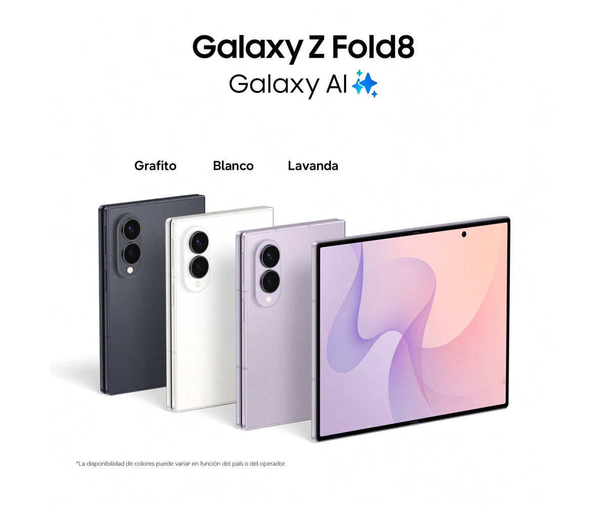 SAMSUNG GALAXY Z FOLD8 5G BLANCO / 12 + 512 GB / 6.9'' DYNAMIC AMOLED 2X 120HZ - detalle