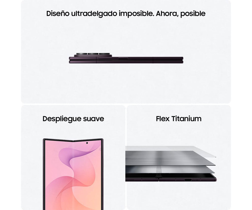 SAMSUNG GALAXY Z FOLD8 ULTRA 5G GRAFITO / 12 GB + 512 GB / 8'' DYNAMIC AMOLED 2X 120HZ - detalle