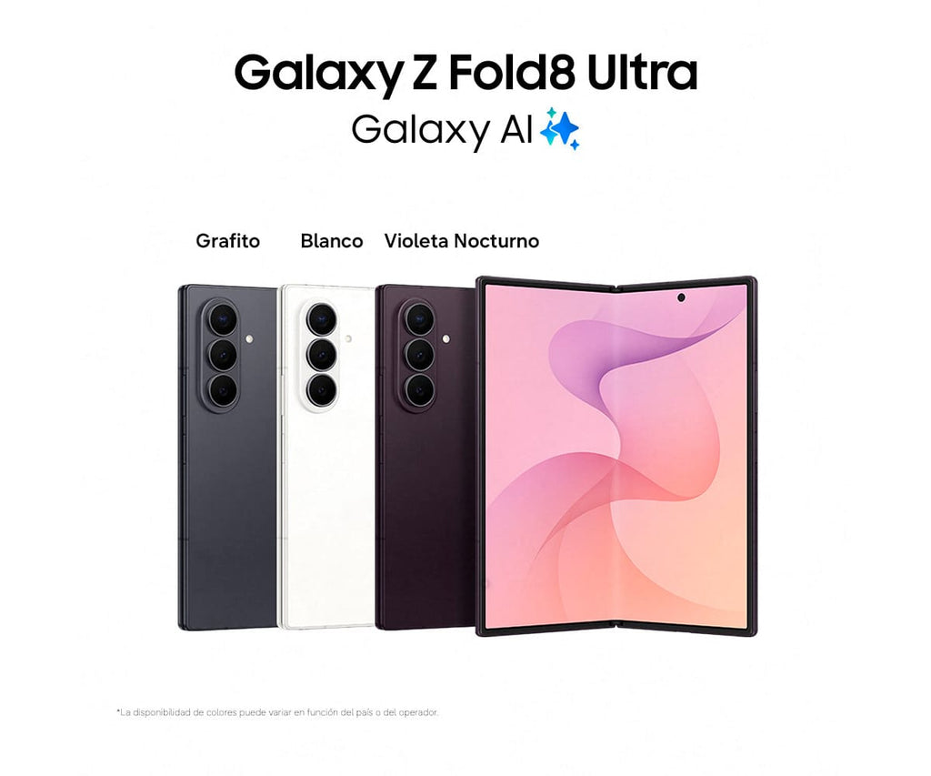 SAMSUNG GALAXY Z FOLD8 ULTRA 5G BLANCO / 12 GB + 512 GB / 8'' DYNAMIC AMOLED 2X 120HZ - detalle