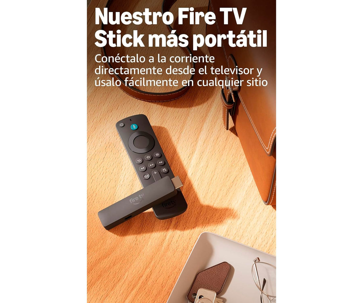 AMAZON FIRE TV STICK HD (ÚLTIMA GENERACIÓN) NEGRO / CON TV EN DIRECTO GRATUITA, MANDO POR VOZ ALEXA, ALIMENTACIÓN DIRECTA DESDE TU TV Y CONFIGURACIÓN FÁCIL - detalle