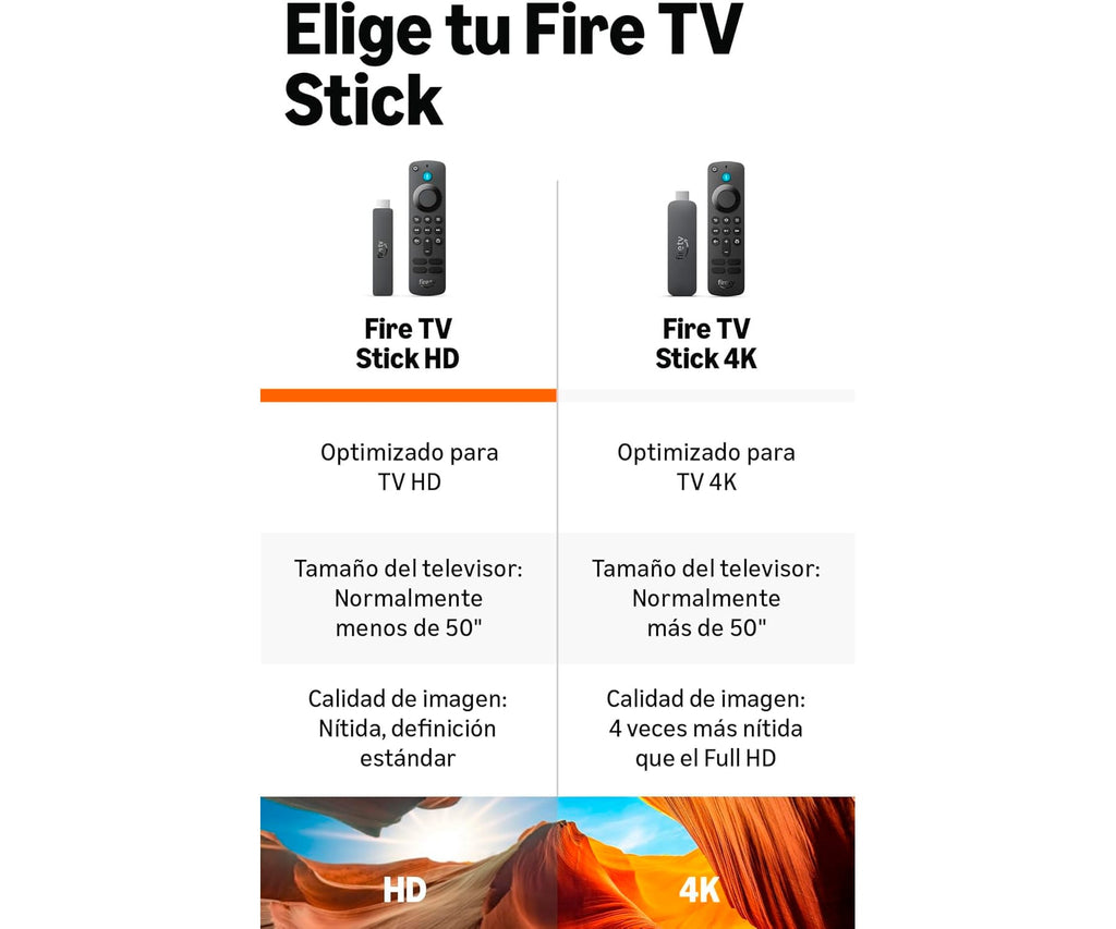 AMAZON FIRE TV STICK HD (ÚLTIMA GENERACIÓN) NEGRO / CON TV EN DIRECTO GRATUITA, MANDO POR VOZ ALEXA, ALIMENTACIÓN DIRECTA DESDE TU TV Y CONFIGURACIÓN FÁCIL - detalle