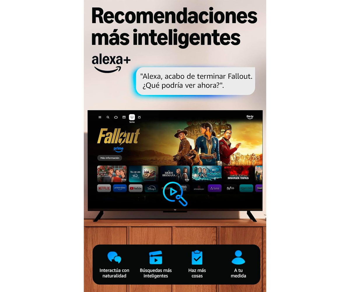 AMAZON FIRE TV STICK HD (ÚLTIMA GENERACIÓN) NEGRO / CON TV EN DIRECTO GRATUITA, MANDO POR VOZ ALEXA, ALIMENTACIÓN DIRECTA DESDE TU TV Y CONFIGURACIÓN FÁCIL - detalle