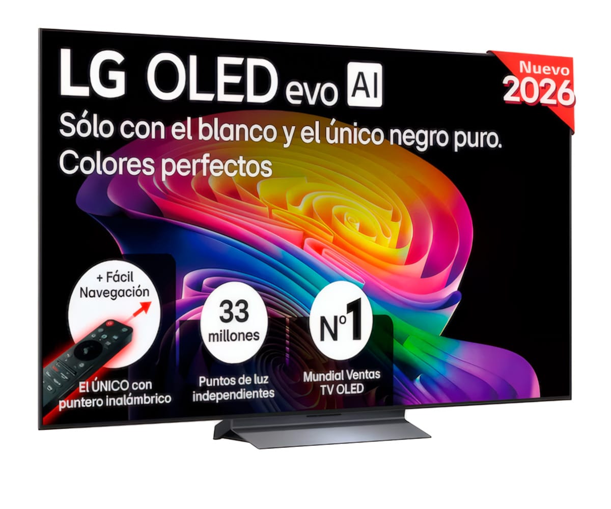 LG OLED EVO AI C6 / TELEVISOR SMART TV 42" OLED / 165HZ VRR / UHD 4K HDR