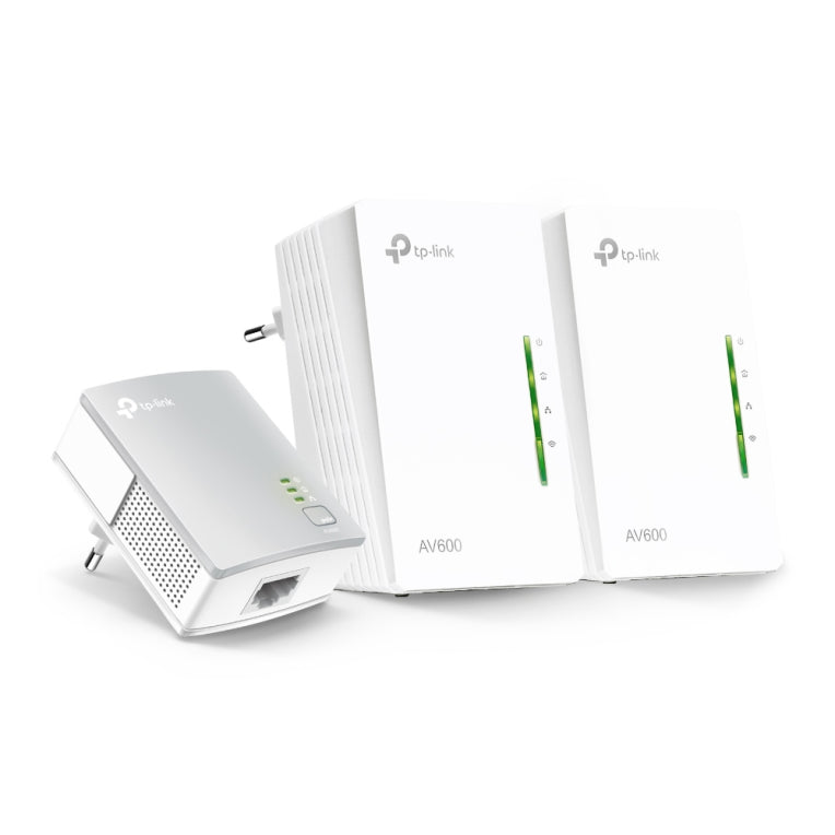TP-Link TL-WPA4220T KIT adaptador de red PowerLine 300 Mbit/s Ethernet Wifi Blanco 3 pieza(s)