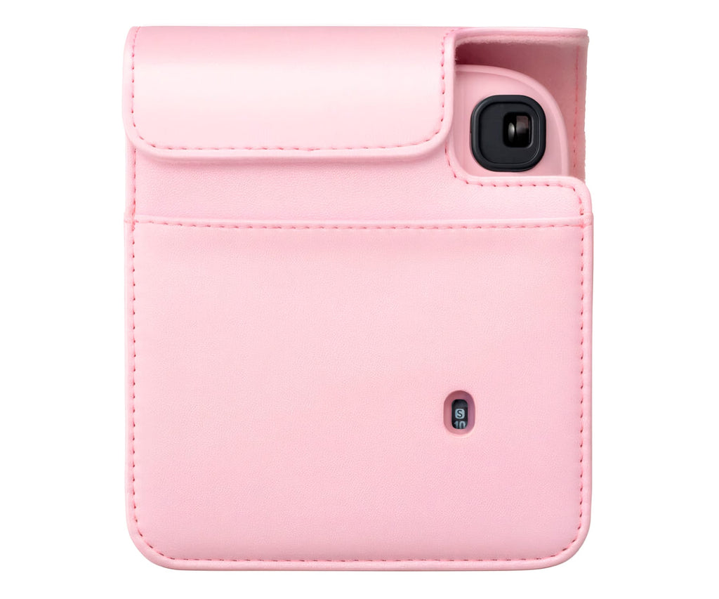 FUJIFILM FUNDA INSTAX MINI 13 CANDY PINK / FUNDA DE CÁMARA CON CORREA AJUSTABLE - detalle