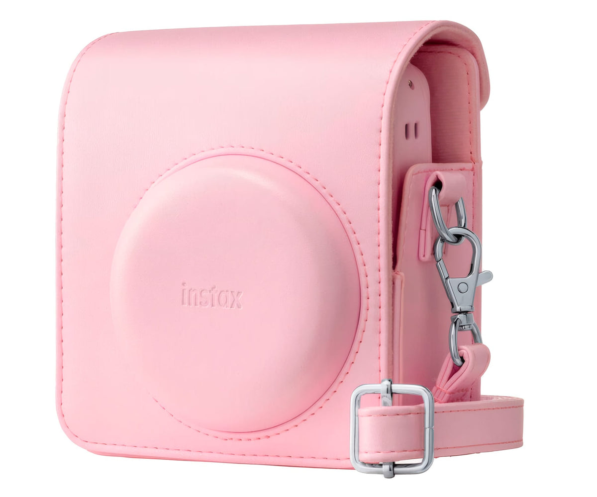 FUJIFILM FUNDA INSTAX MINI 13 CANDY PINK / FUNDA DE CÁMARA CON CORREA AJUSTABLE - detalle