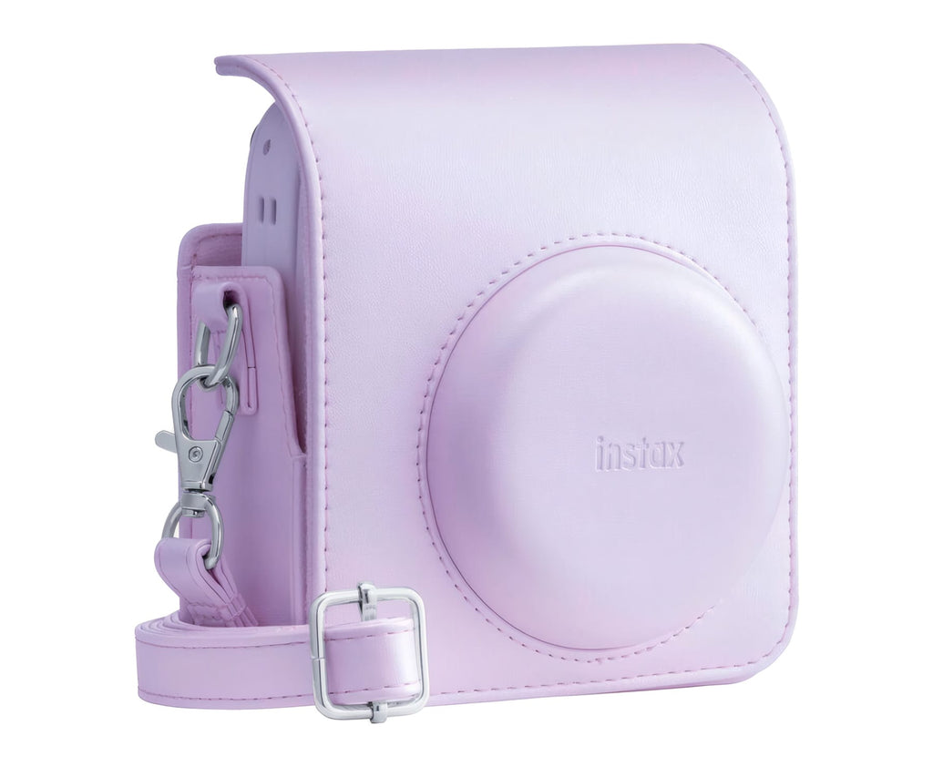 FUJIFILM FUNDA INSTAX MINI 13 DREAMY PURPLE / FUNDA DE CÁMARA CON CORREA AJUSTABLE - detalle