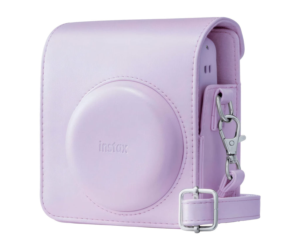 FUJIFILM FUNDA INSTAX MINI 13 DREAMY PURPLE / FUNDA DE CÁMARA CON CORREA AJUSTABLE - detalle