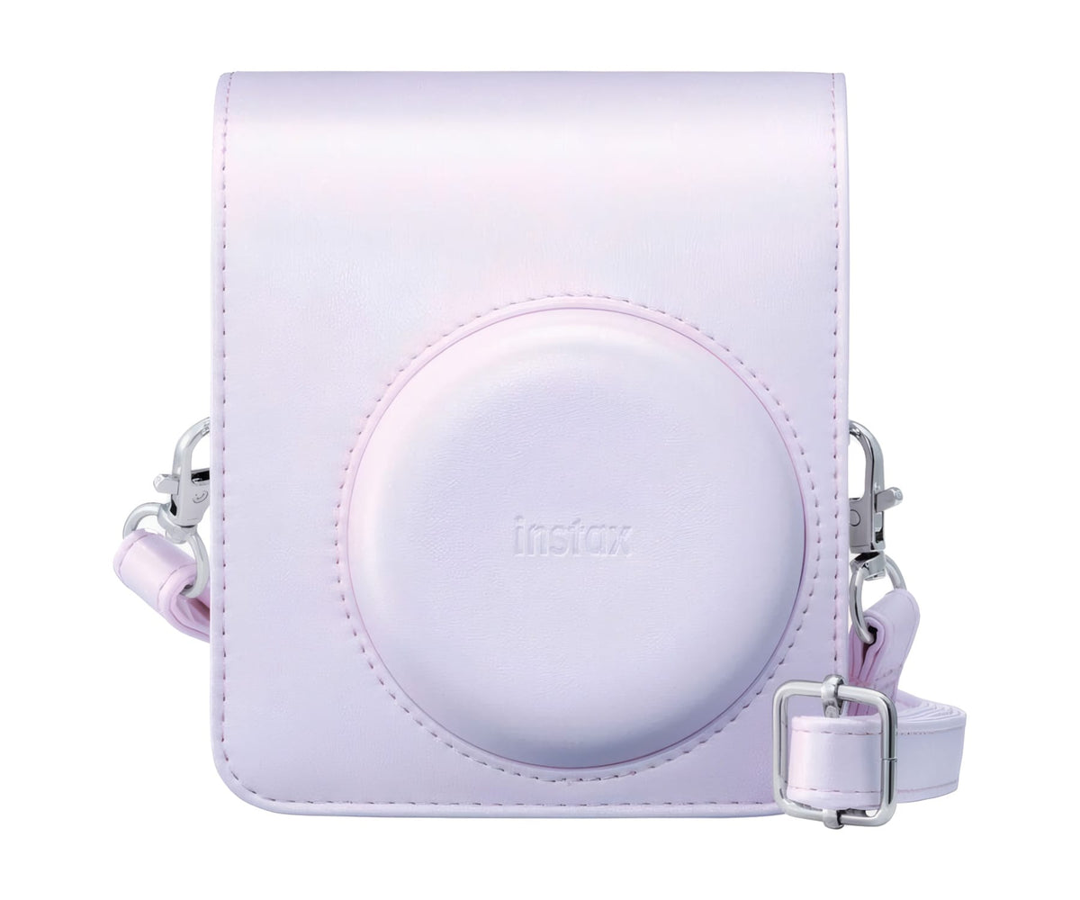 FUJIFILM FUNDA INSTAX MINI 13 DREAMY PURPLE / FUNDA DE CÁMARA CON CORREA AJUSTABLE - detalle