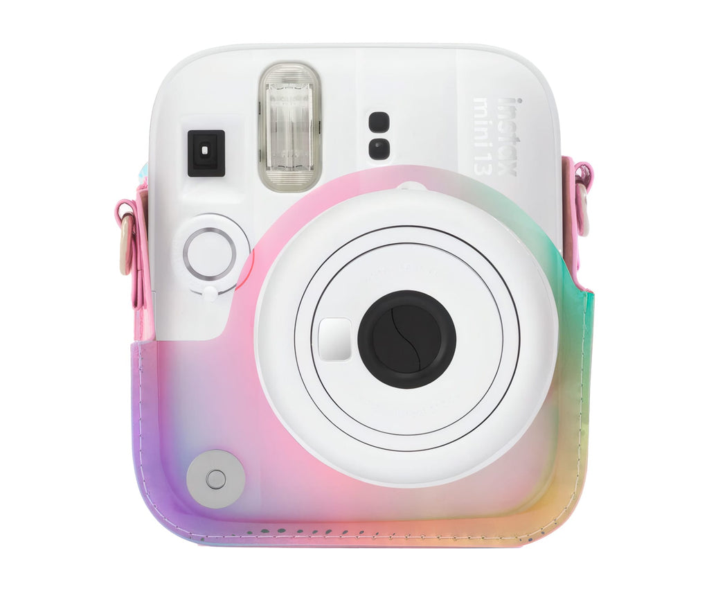 FUJIFILM FUNDA INSTAX MINI 13 IRIDESCENT / FUNDA DE CÁMARA CON CORREA AJUSTABLE - detalle