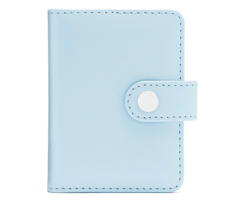 FUJIFILM INSTAX MINI 13 ACCESORIOS KIT FROST BLUE / FUNDA ORIGINAL + MINI ÁLBUM + CLIPS PARA SUJETAR FOTOS - detalle