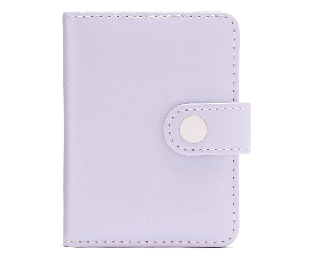 FUJIFILM INSTAX MINI 13 ACCESORIOS KIT DREAMY PURPLE / FUNDA ORIGINAL + MINI ÁLBUM + CLIPS PARA SUJETAR FOTOS - detalle
