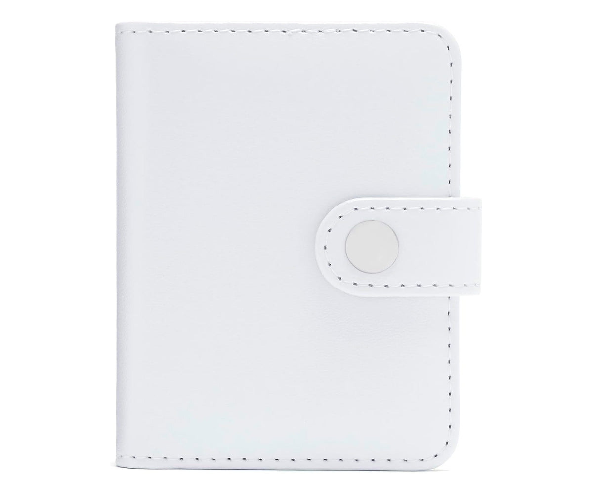FUJIFILM INSTAX MINI 13 ACCESORIOS KIT CLAY WHITE / FUNDA ORIGINAL + MINI ÁLBUM + CLIPS PARA SUJETAR FOTOS - detalle