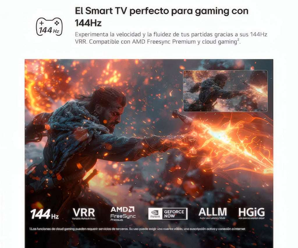 LG NANO 4K UHD AI NU90 / TELEVISOR SMART TV 98" NANO 4K UHD - detalle