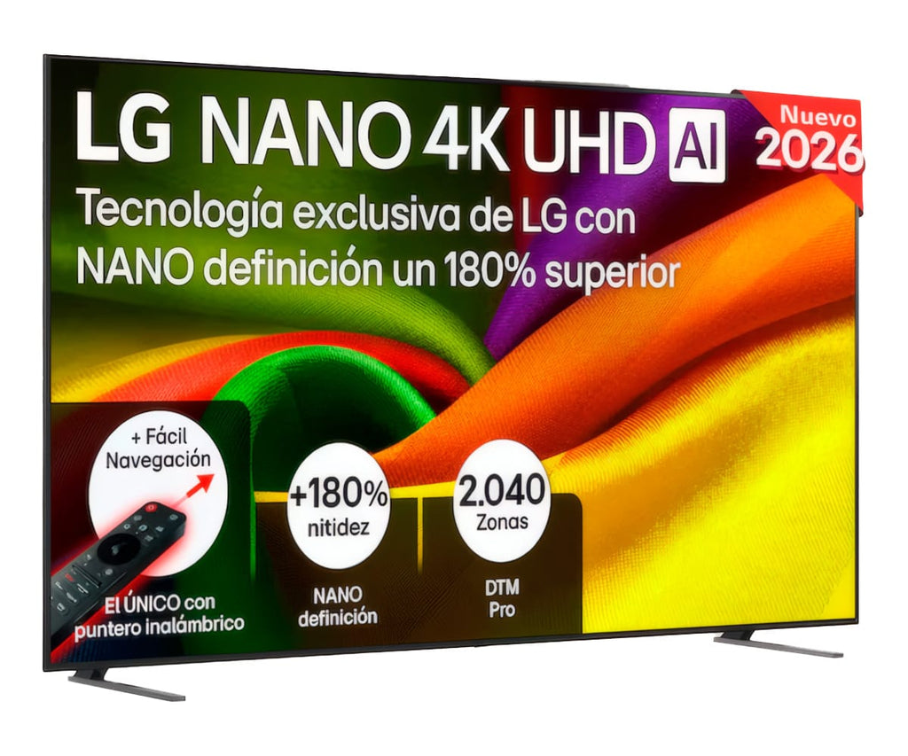 LG NANO 4K UHD AI NU90 / TELEVISOR SMART TV 98" NANO 4K UHD
