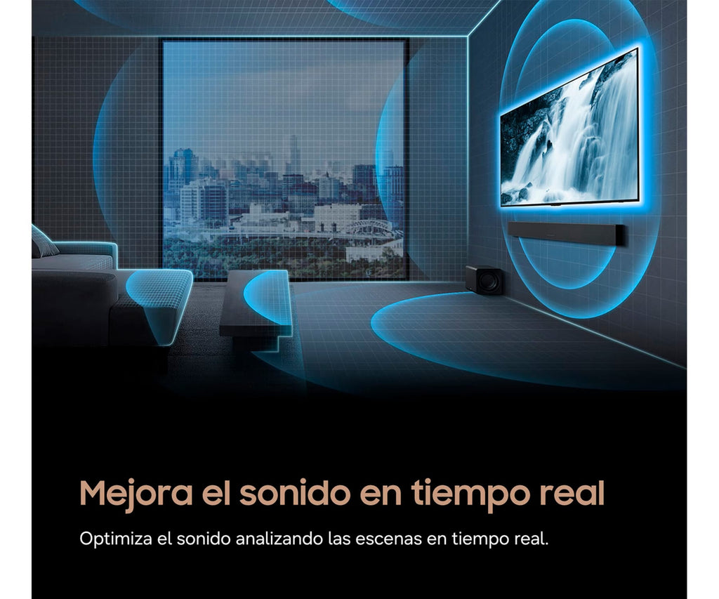 SAMSUNG HW-Q600H/XC TITAN BLACK / BARRA DE SONIDO 3.1.2CH CON SUBWOOFER Y DOLBY ATMOS (2026) - detalle