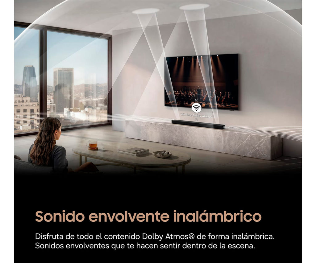 SAMSUNG HW-Q800H/XC NEGRO / BARRA DE SONIDO Q-SERIES 5.1.2CH CON SUBWOOFER (2026) - detalle