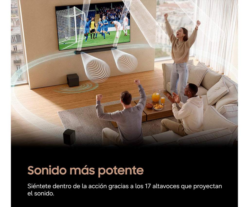 SAMSUNG HW-Q930H/XC TITAN BLACK / BARRA DE SONIDO 9.1.4CH CON DOLBY ATMOS (2026) - detalle