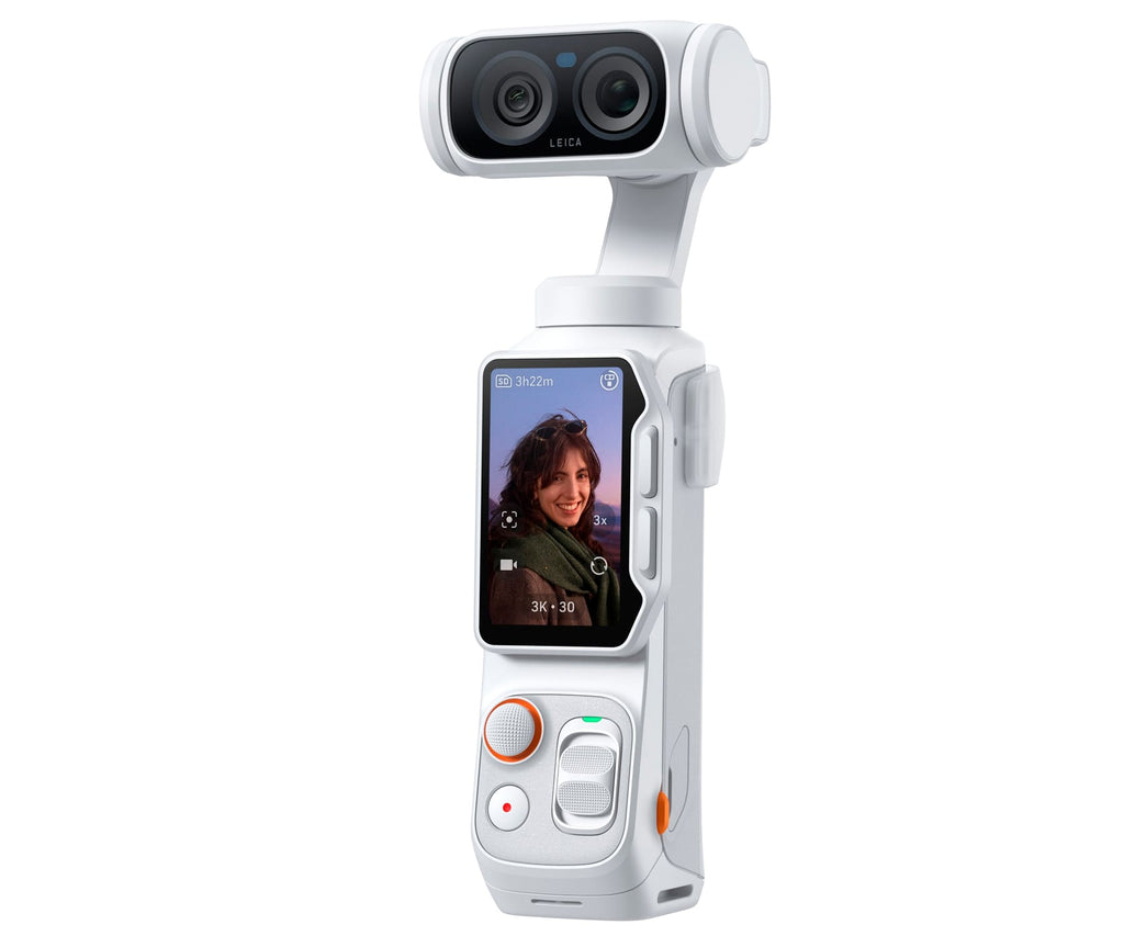 INSTA360 LUNA ULTRA CREATOR BUNDLE STELLAR WHITE / CÁMARA 8K CON DOBLE LENTE LEICA Y KIT CREADOR - detalle