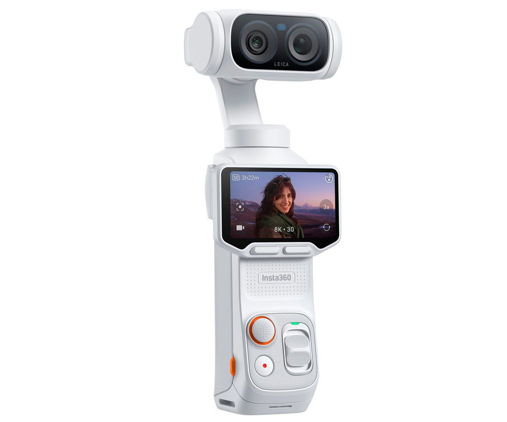 INSTA360 LUNA ULTRA CREATOR BUNDLE STELLAR WHITE / CÁMARA 8K CON DOBLE LENTE LEICA Y KIT CREADOR - detalle