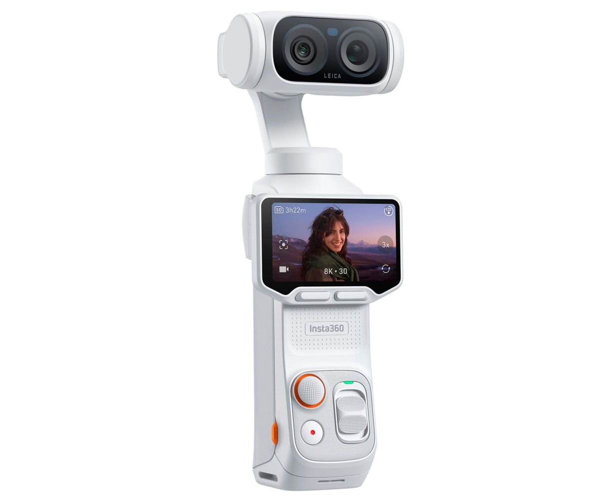 INSTA360 LUNA ULTRA CREATOR BUNDLE STELLAR WHITE / CÁMARA 8K CON DOBLE LENTE LEICA Y KIT CREADOR - detalle