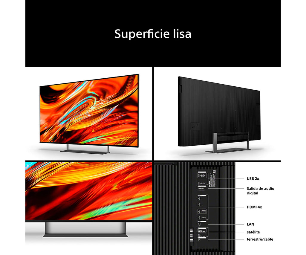 SONY BRAVIA 7 II K-75XR75M2 / TELEVISOR SMART TV 75" RGB LED UHD 4K HDR 120 HZ - detalle