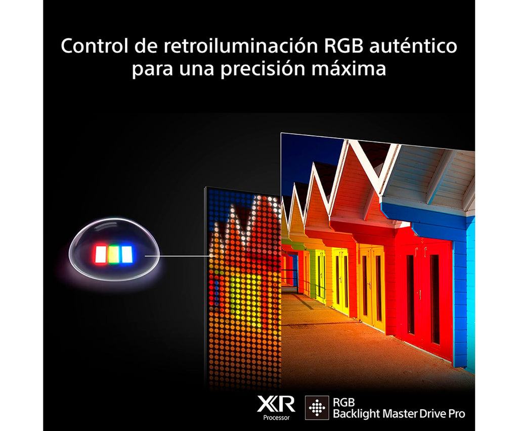 SONY BRAVIA 7 II K-75XR75M2 / TELEVISOR SMART TV 75" RGB LED UHD 4K HDR 120 HZ - detalle