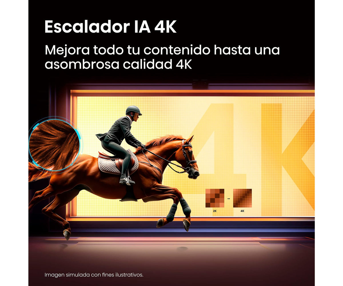 HISENSE 43A6S / TELEVISOR SMART TV 43" / DIRECT LED 4K HDR - detalle