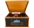 LAUSON IVX23 WOOD / TOCADISCOS CON CD + RADIO FM Y ALTAVOCES