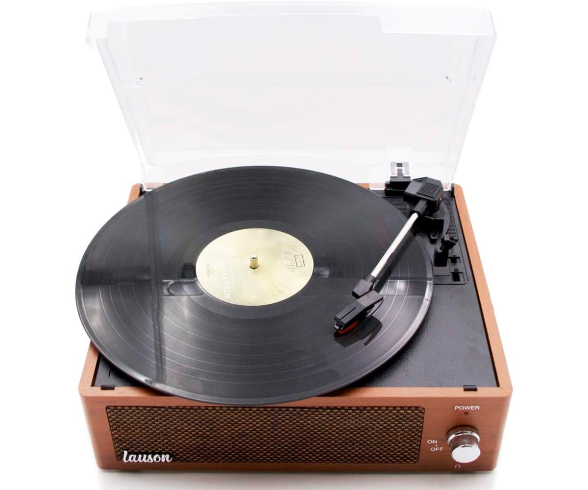 LAUSON XN792 OAK / TOCADISCOS CON ALTAVOCES - detalle