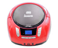 LAUSON NXT962 ROJO / REPRODUCTOR RADIO CD CON ALTAVOCES INCORPORADOS