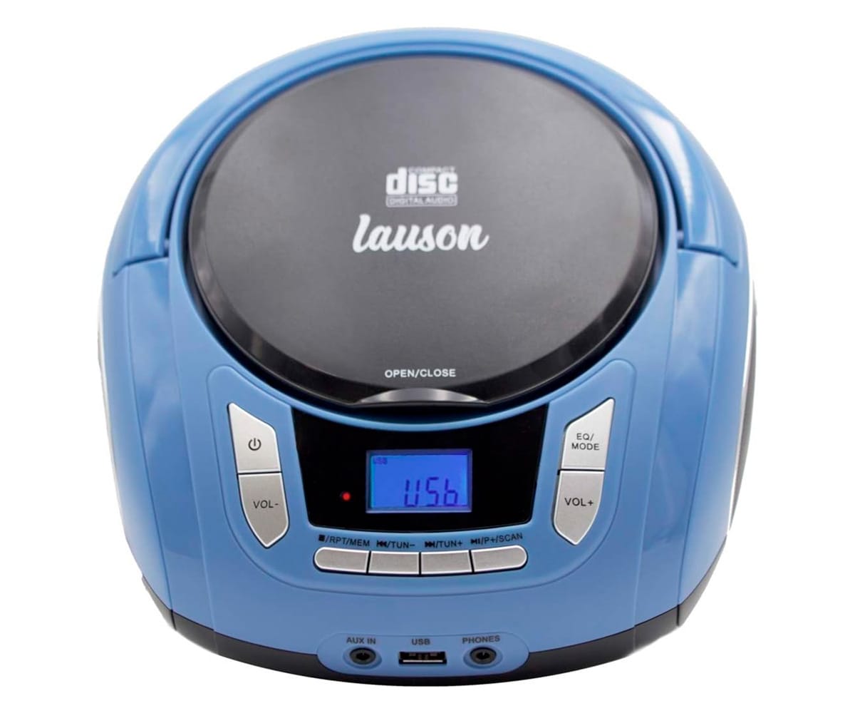 LAUSON NXT963 AZUL / REPRODUCTOR RADIO CD CON ALTAVOCES INCORPORADOS