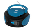 LAUSON LLB793 AZUL / REPRODUCTOR RADIO CD CON ALTAVOCES INCORPORADOS