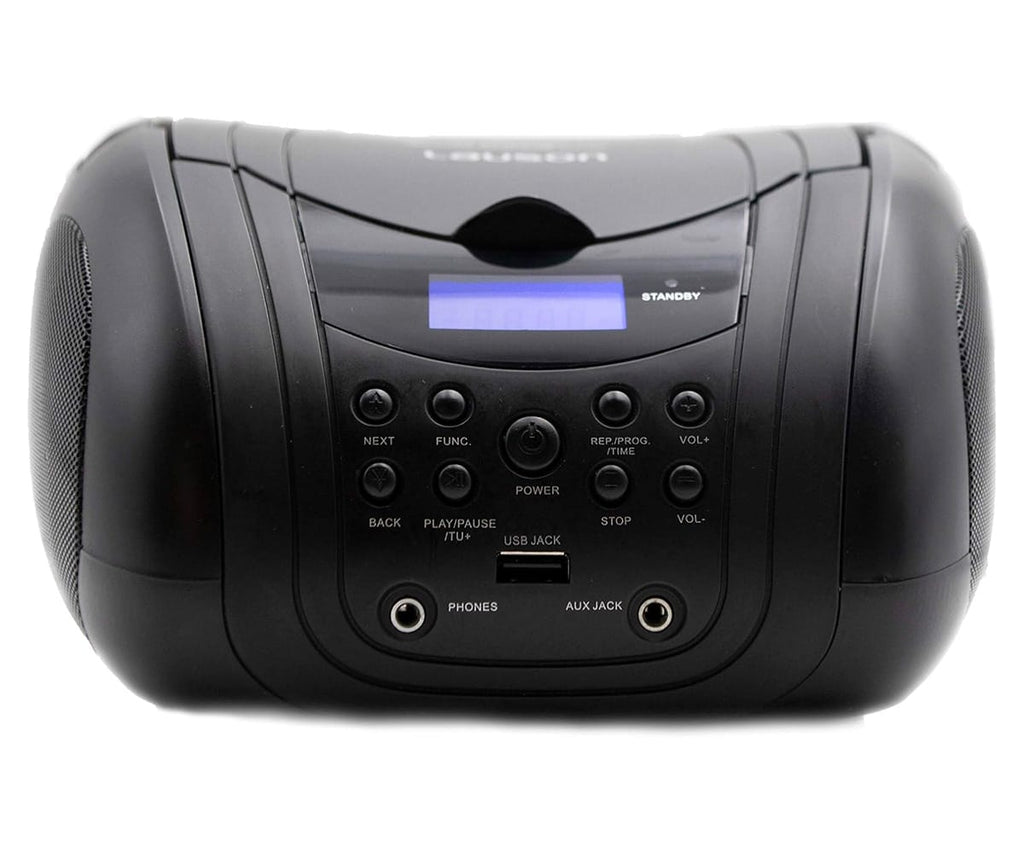 LAUSON BB21 NEGRO / REPRODUCTOR RADIO CD CON ALTAVOCES INCORPORADOS - detalle