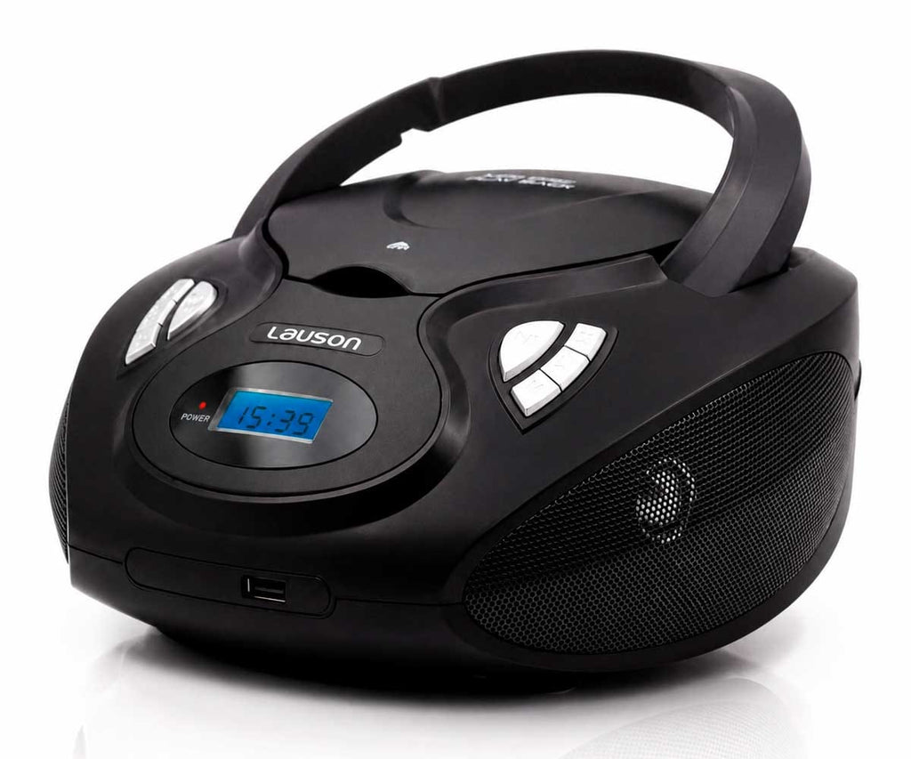 LAUSON CP735 NEGRO / REPRODUCTOR RADIO CD CON ALTAVOCES INCORPORADOS - detalle