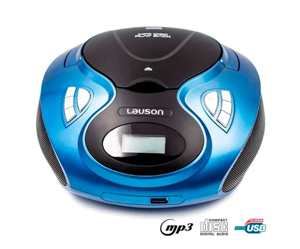 LAUSON CP736 AZUL / REPRODUCTOR RADIO CD CON ALTAVOCES INCORPORADOS - detalle