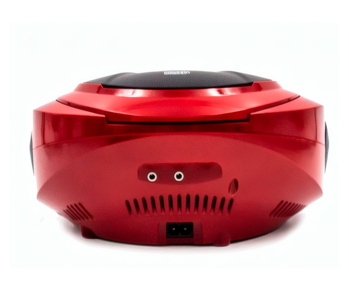 LAUSON CP739 ROJO / REPRODUCTOR RADIO CD CON ALTAVOCES INCORPORADOS - detalle