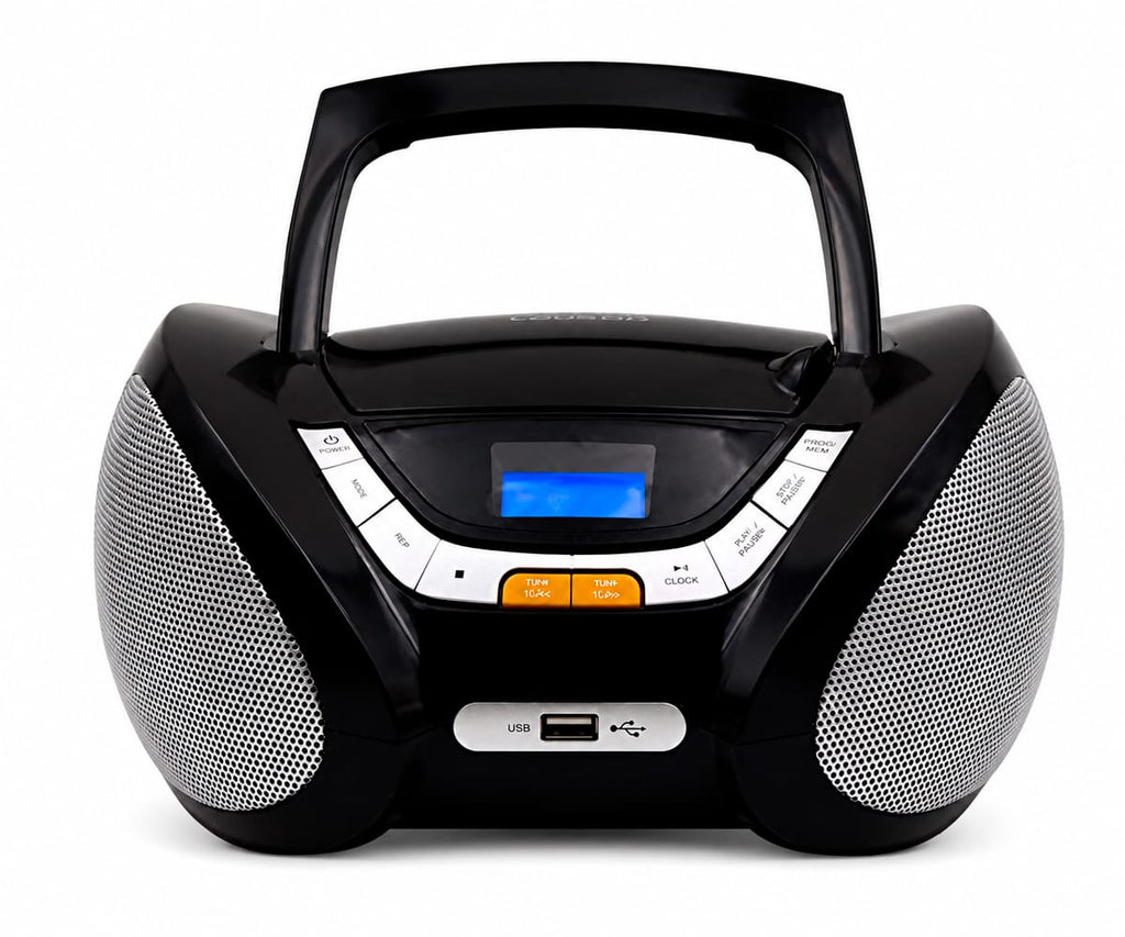 LAUSON CP745 NEGRO / REPRODUCTOR RADIO CD CON ALTAVOCES INCORPORADOS - detalle