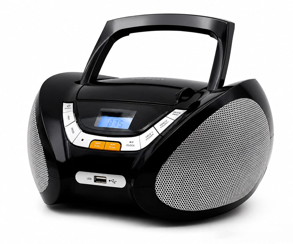 LAUSON CP745 NEGRO / REPRODUCTOR RADIO CD CON ALTAVOCES INCORPORADOS
