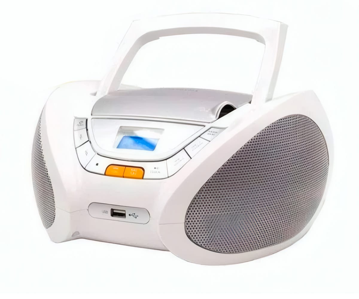 LAUSON CP750 BLANCO / REPRODUCTOR RADIO CD CON ALTAVOCES INCORPORADOS
