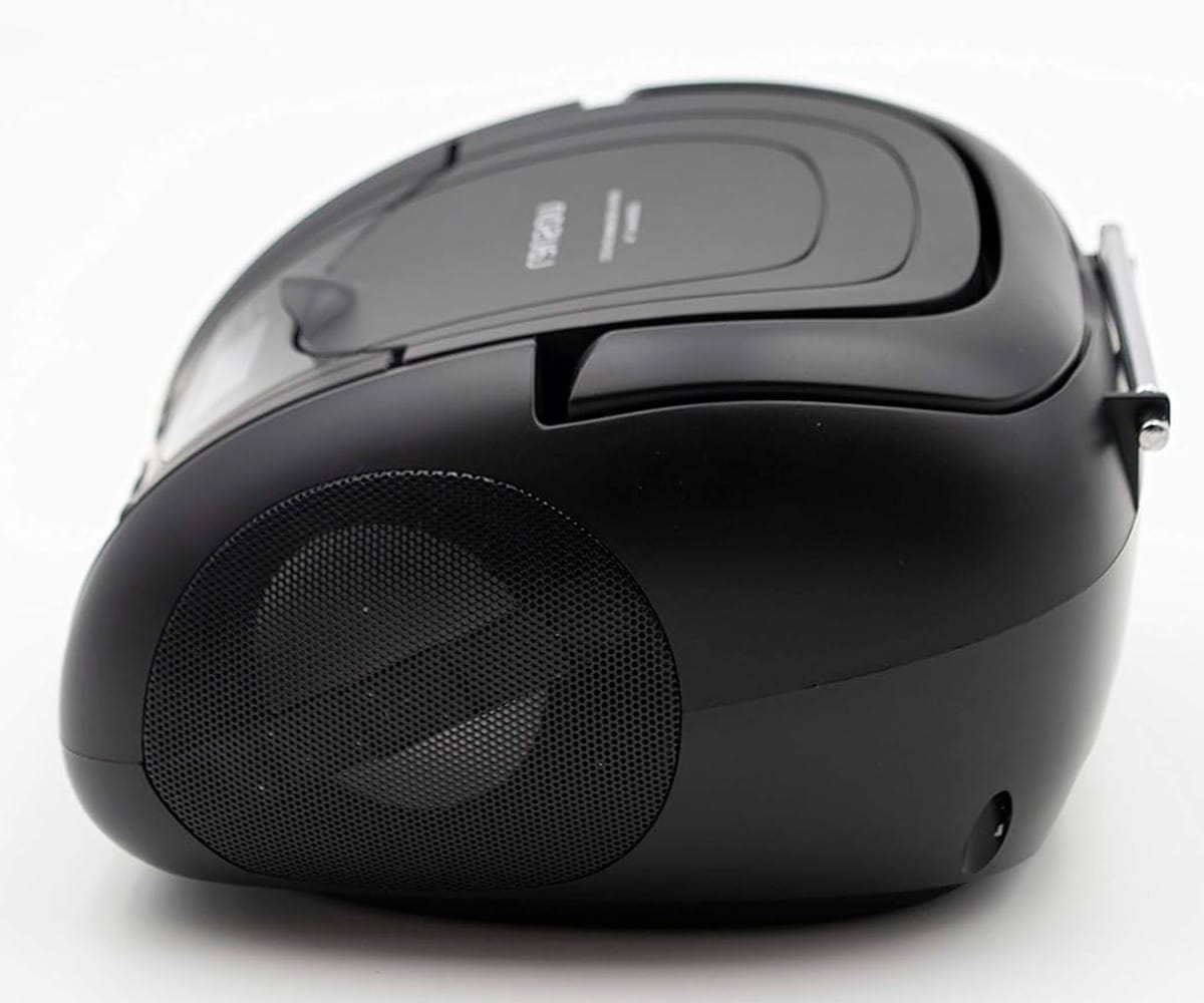LAUSON CP755 NEGRO / REPRODUCTOR RADIO CD CON ALTAVOCES INCORPORADOS - detalle