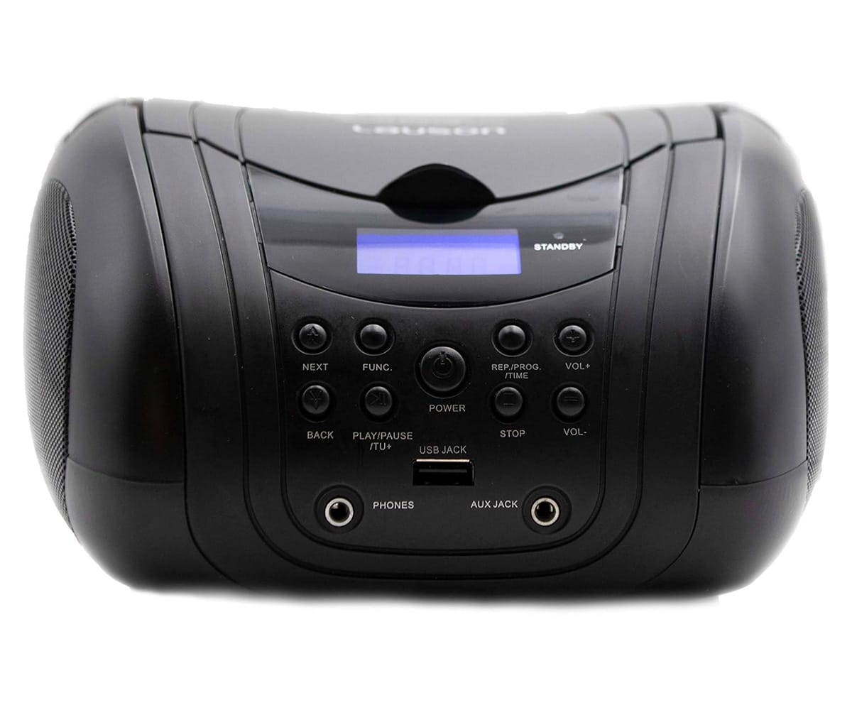 LAUSON CP755 NEGRO / REPRODUCTOR RADIO CD CON ALTAVOCES INCORPORADOS - detalle