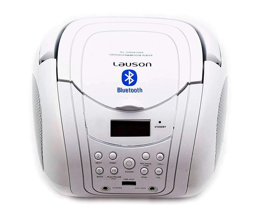 LAUSON CP756 BLANCO / REPRODUCTOR RADIO CD CON ALTAVOCES INCORPORADOS - detalle