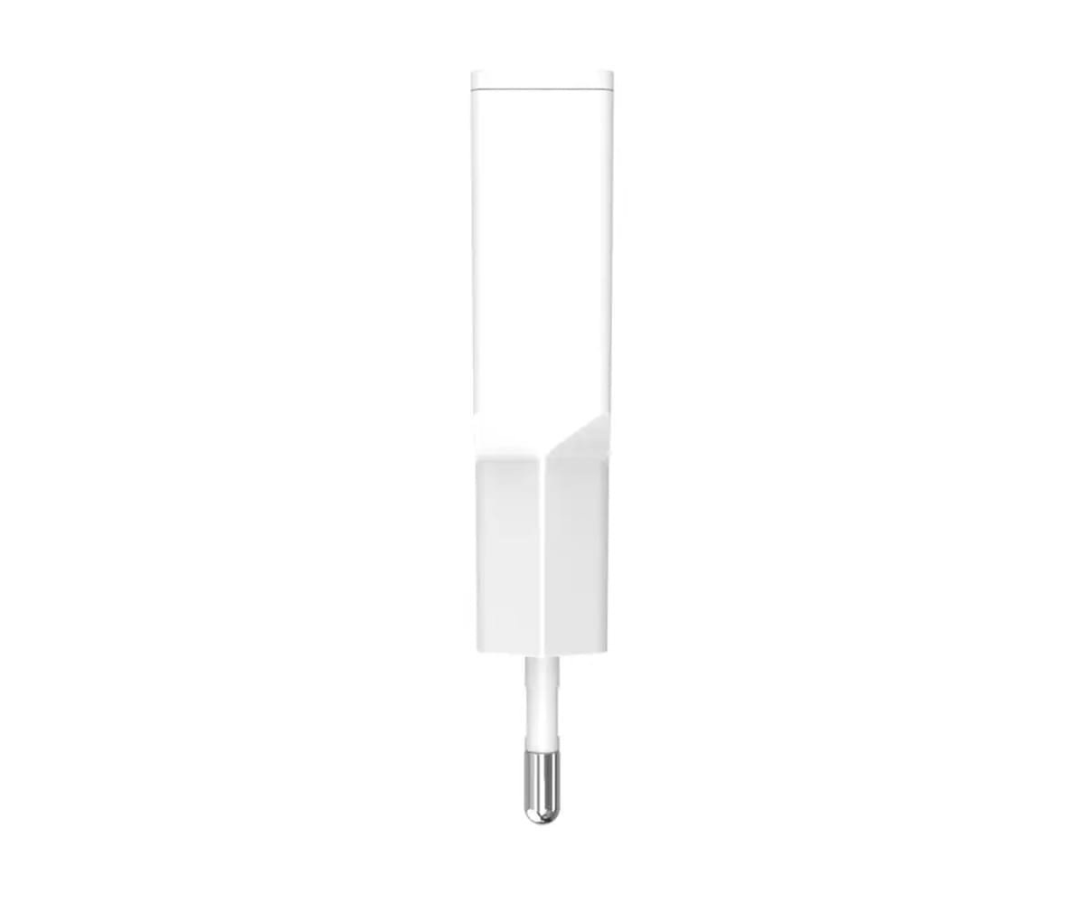 KSIX BCD20WC01 BLANCO / CARGADOR DE RED ELÉCTRICA 20W / GAN / POWER DELIVERY + PPS / USB-C + USB-A - detalle