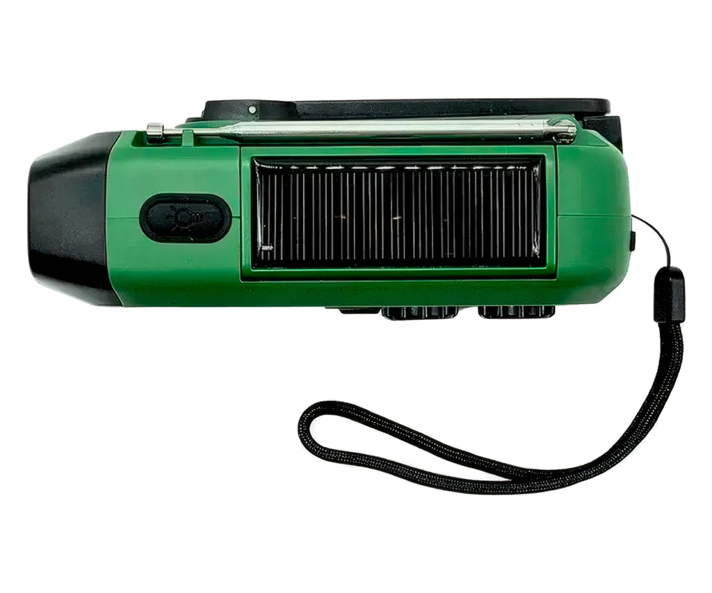 AIWA R-99EM VERDE / RADIO DE EMERGENCIA PORTÁTIL - detalle