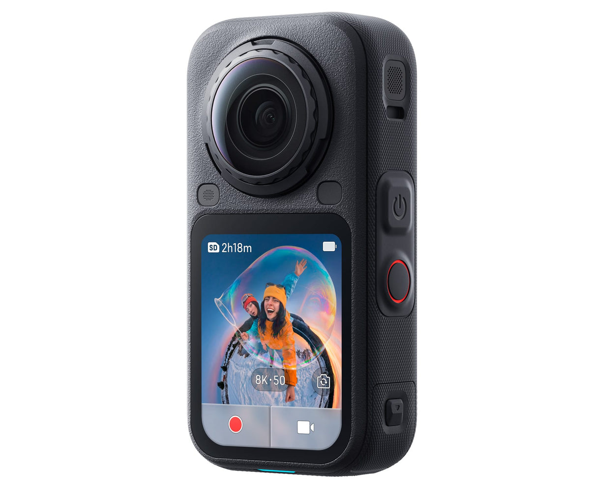 INSTA360 X6 ESSENTIALS BUNDLE MIDNIGHT BLACK / CÁMARA DE ACCIÓN 360° 8K + KIT DE ACCESORIOS - detalle