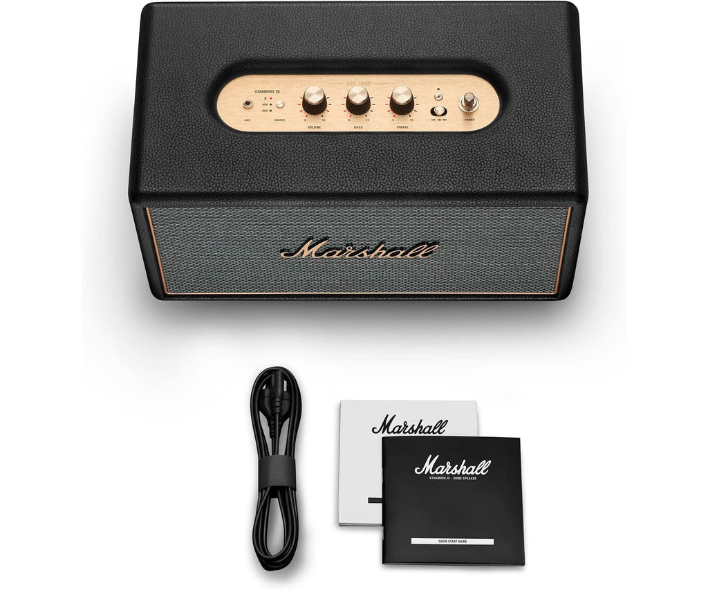 MARSHALL STANMORE IV BLACK / ALTAVOZ DOMÉSTICO BLUETOOTH - detalle